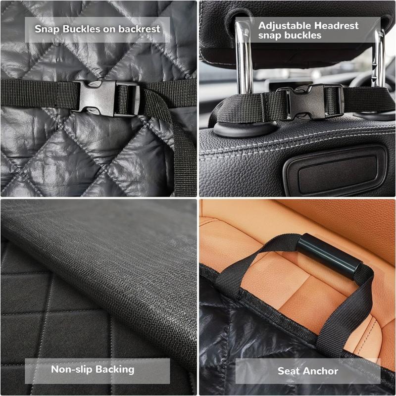 Waterproof Dog Front Seat Cover for Cars Non-slip Protector