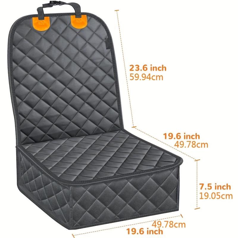 Waterproof Dog Front Seat Cover for Cars Non-slip Protector