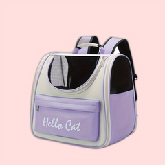 Large Capacity Cat Dog Backpack Travel Hiking Foldable Pet Carrier Bag
