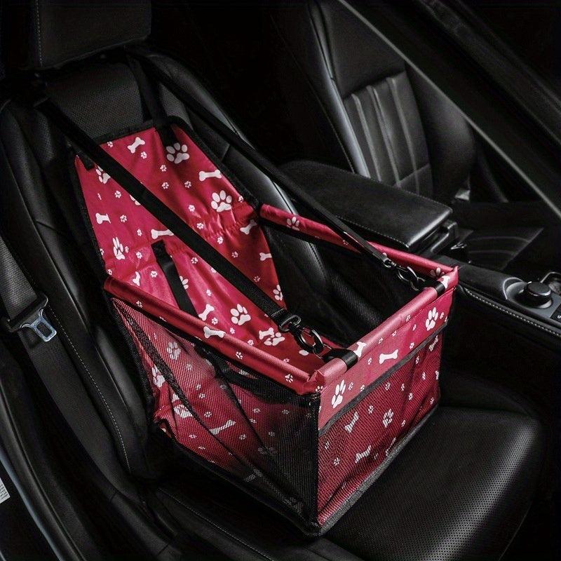 Breathable Pet Car Hanging Bag Carrier Basket Travel Pet Bag