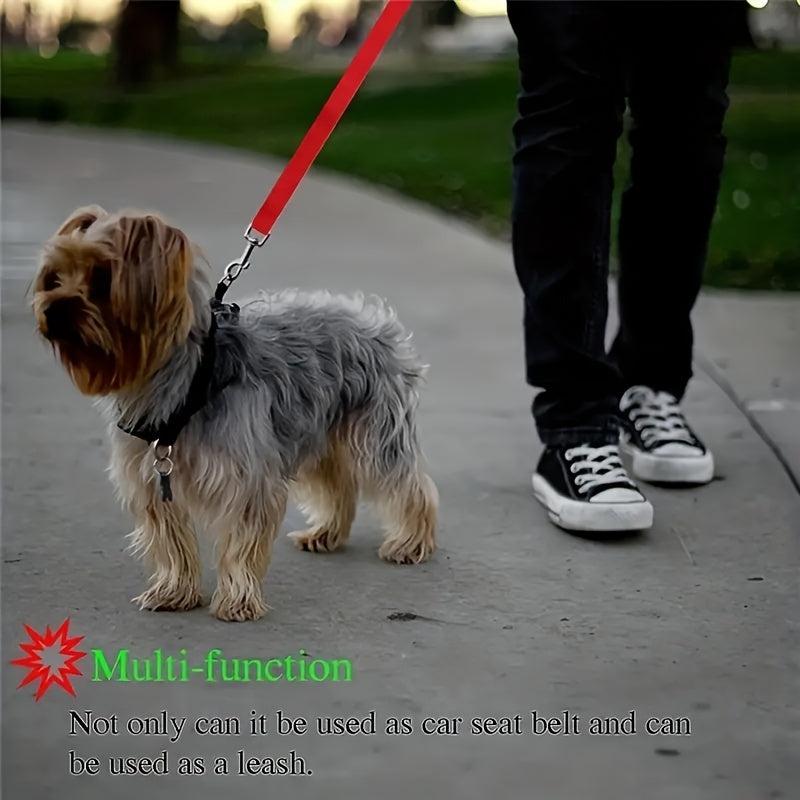 Adjustable Dog Safety Belt for Car Seat