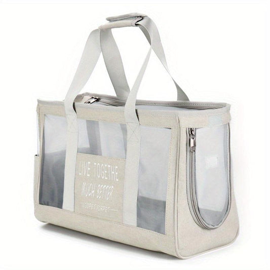 Portable Pet Backpack Carrier for Travel and Outdoor Activities