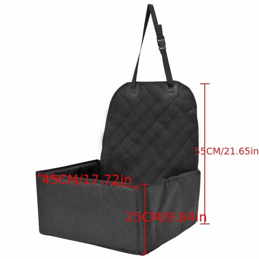 Waterproof 2 in 1 Car Dog Seat and Cat Carrier with Zipper