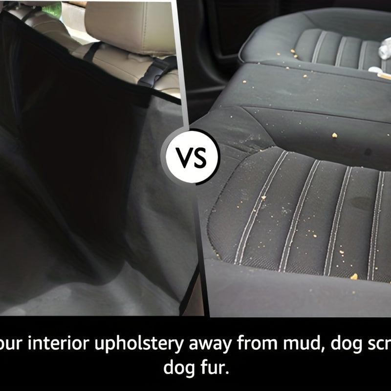 Waterproof Dog Car Seat Cover Back Seat Scratch Proof Non Slip Pet Protector