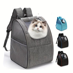 Cat Backpack Carrier Portable Pet Bag Breathable Cat Bag Dog Backpack