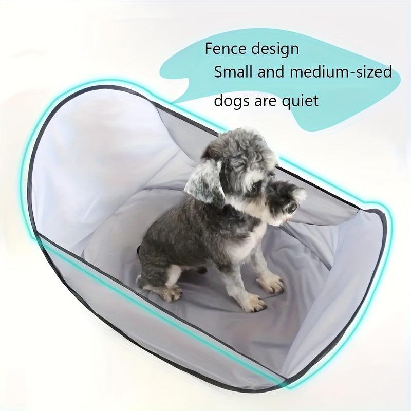 Pet Grooming Tool Set with Foldable Shaving Bib