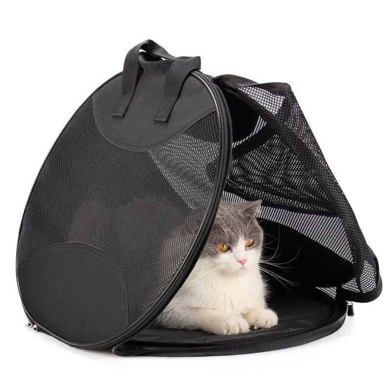 Breathable Mesh Cat Carrier Portable Comfortable Cat Bag