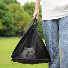 Breathable Mesh Cat Carrier Portable Comfortable Cat Bag