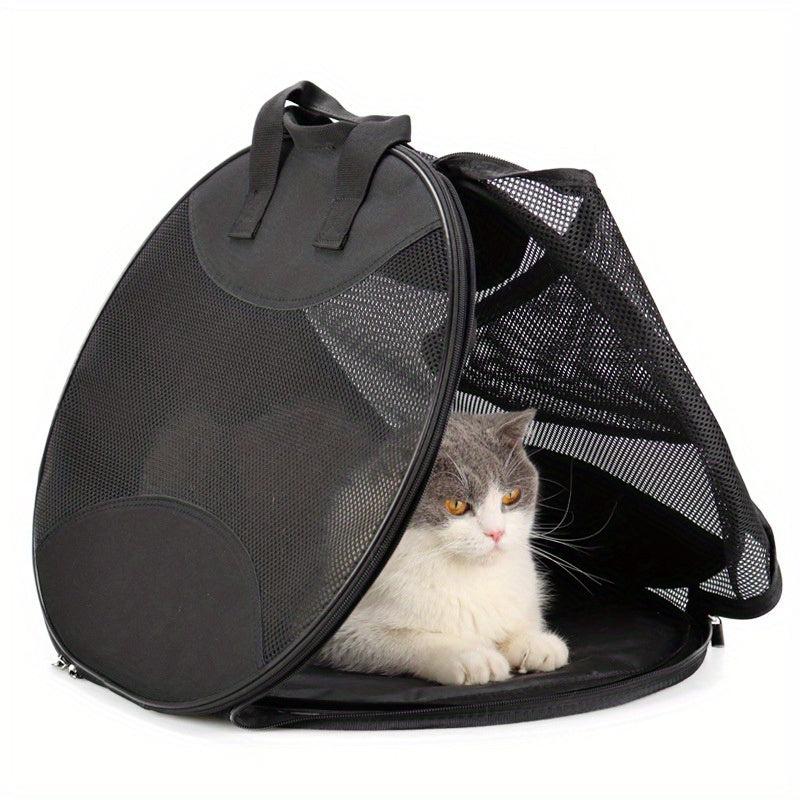 Breathable Mesh Cat Carrier Portable Comfortable Cat Bag