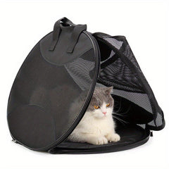 Breathable Mesh Cat Carrier Portable Comfortable Cat Bag