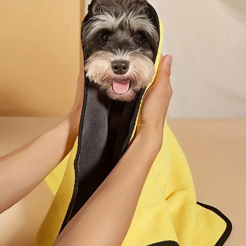 Microfiber Dog Bath Towel for Small Dogs and Cats