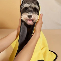 Microfiber Dog Bath Towel for Small Dogs and Cats