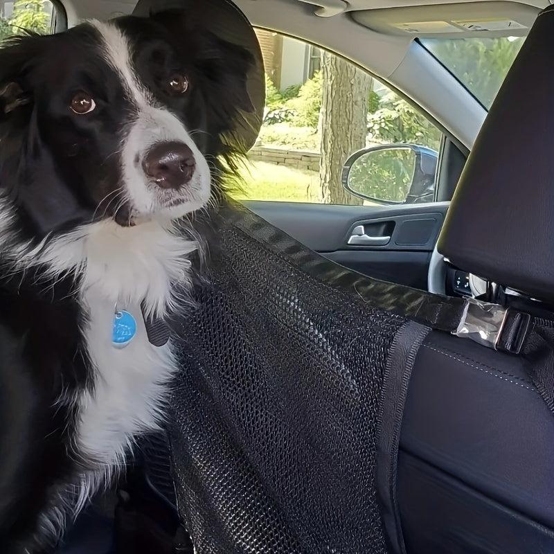 Car Carrier Rear Seat Pet Dog Fence Mesh Pet Auto Barrier Safety Isolation Net