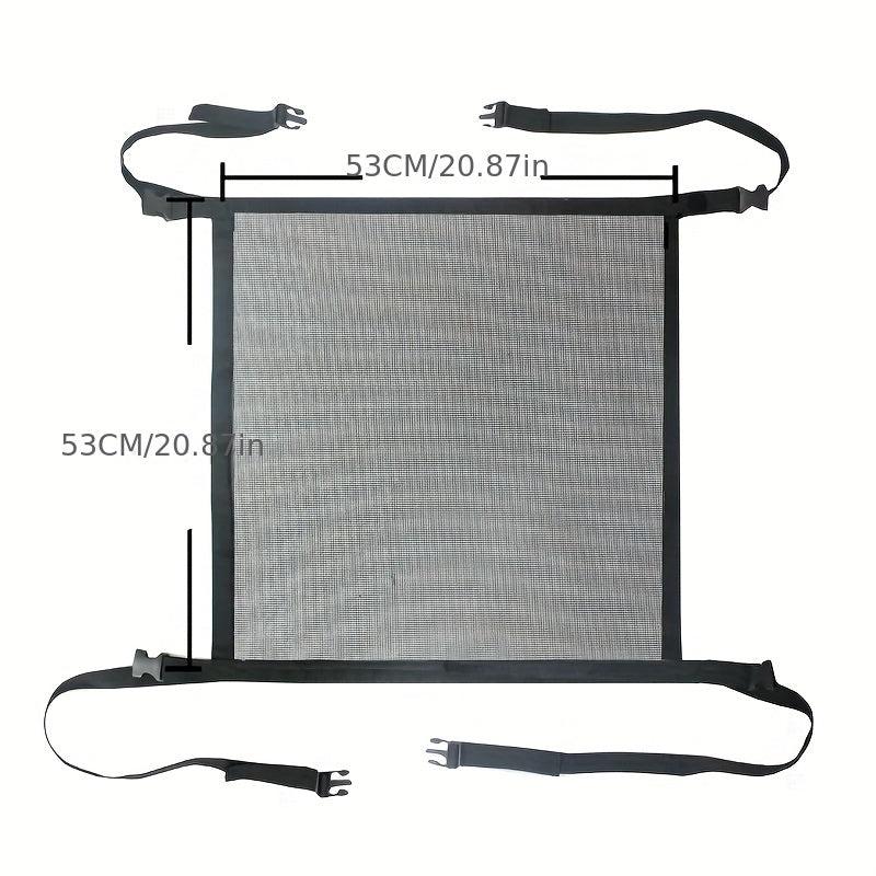 Car Carrier Rear Seat Pet Dog Fence Mesh Pet Auto Barrier Safety Isolation Net