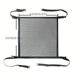 Car Carrier Rear Seat Pet Dog Fence Mesh Pet Auto Barrier Safety Isolation Net