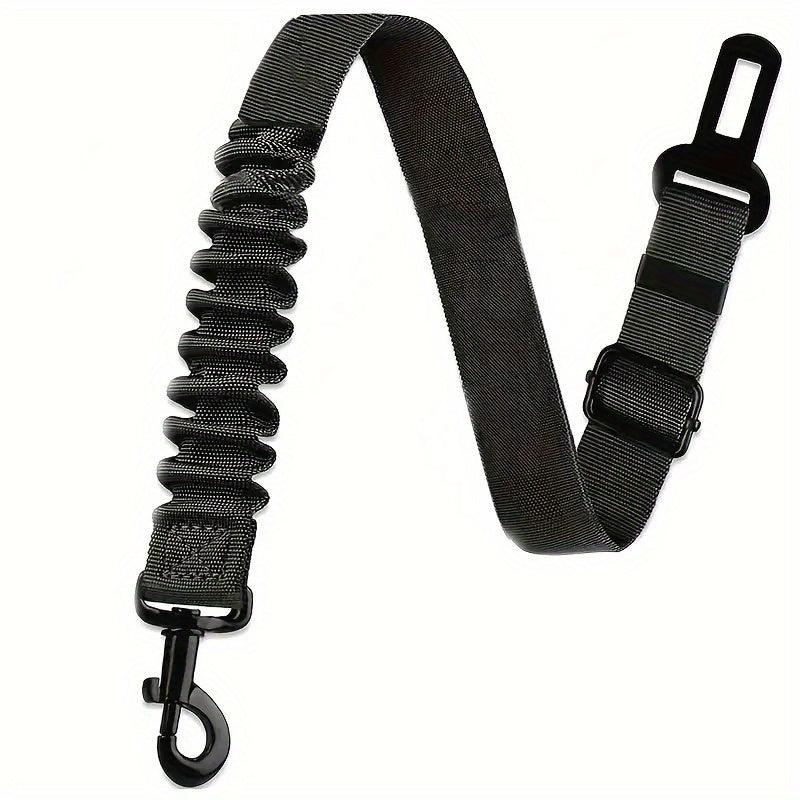 Adjustable Retractable Dog Seat Belt for Safe Car Rides