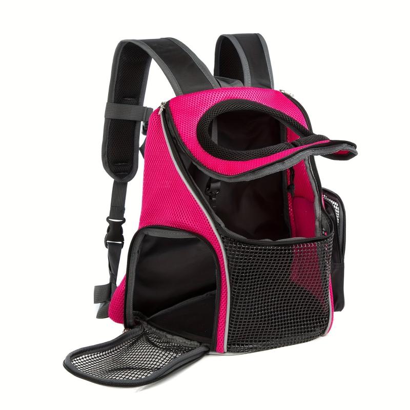 Adjustable Pet Front Carrier Backpack for Traveling Hiking Camping
