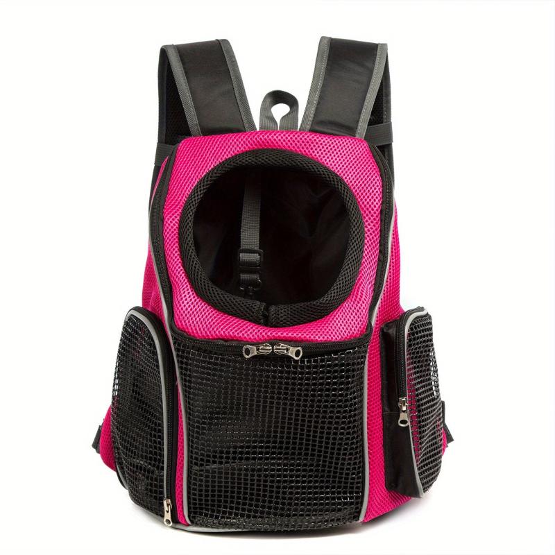 Adjustable Pet Front Carrier Backpack for Traveling Hiking Camping