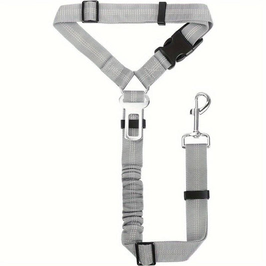 3-in-1 Dog Seat Belt for Car with Metal Buckle - Small Dogs