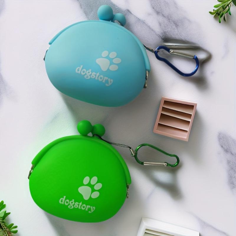 Portable Dog Treat Bag with Hanging Buckle
