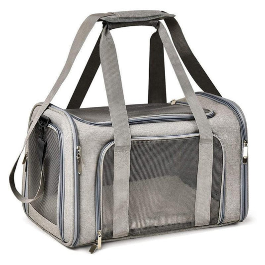 Cat Bag Breathable Pet Carrier Bag Foldable Cat Backpack