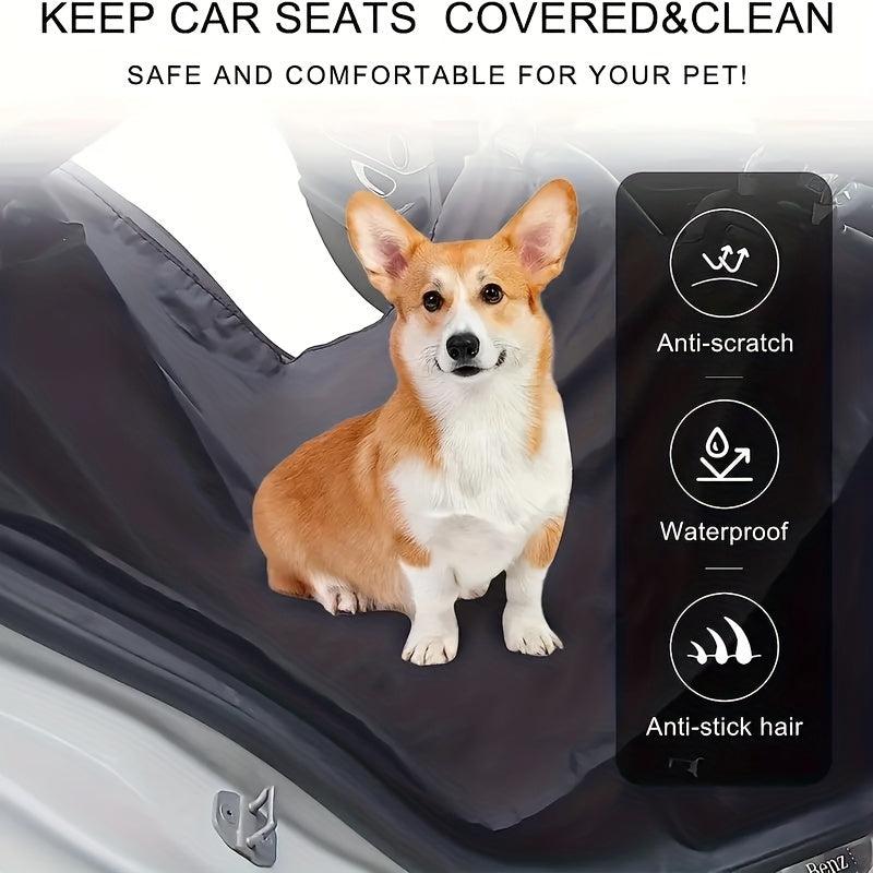 Pet Car Cushion Rear Seat Cover Protector Dog Travel Seat Artifact