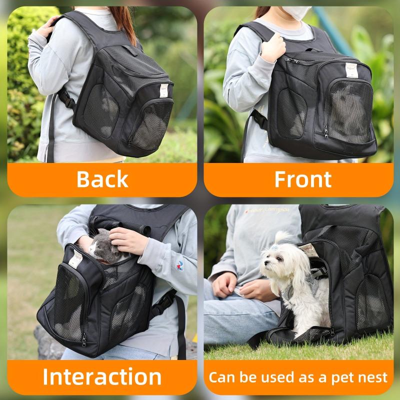 Pet Backpack Dog Carrier Backpack Durable And Dirt-resistant