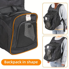 Pet Backpack Dog Carrier Backpack Durable And Dirt-resistant