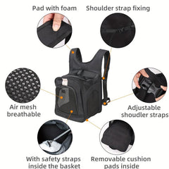 Pet Backpack Dog Carrier Backpack Durable And Dirt-resistant