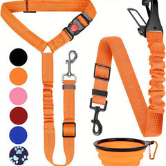 2 Pack Dog Seatbelt Leash For Cars - Pet Safety Car Seat Belt
