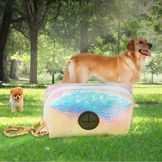 Colorful Dog Poop Bag Dispenser Outdoor Pet Poop Collection Bag