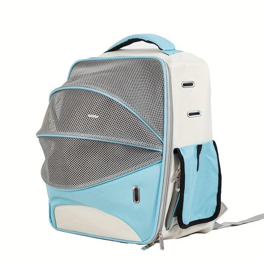 Breathable Pet Backpack Carrier for Cats Travel Hiking Outdoor Adventures