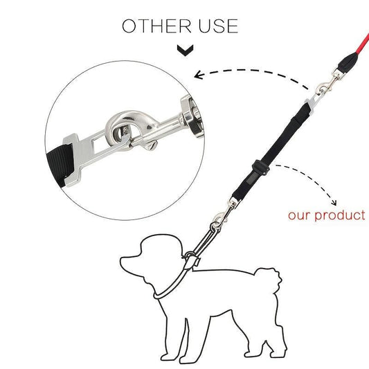 Retractable Pet Seat Belt for Car Rear Seat Safety