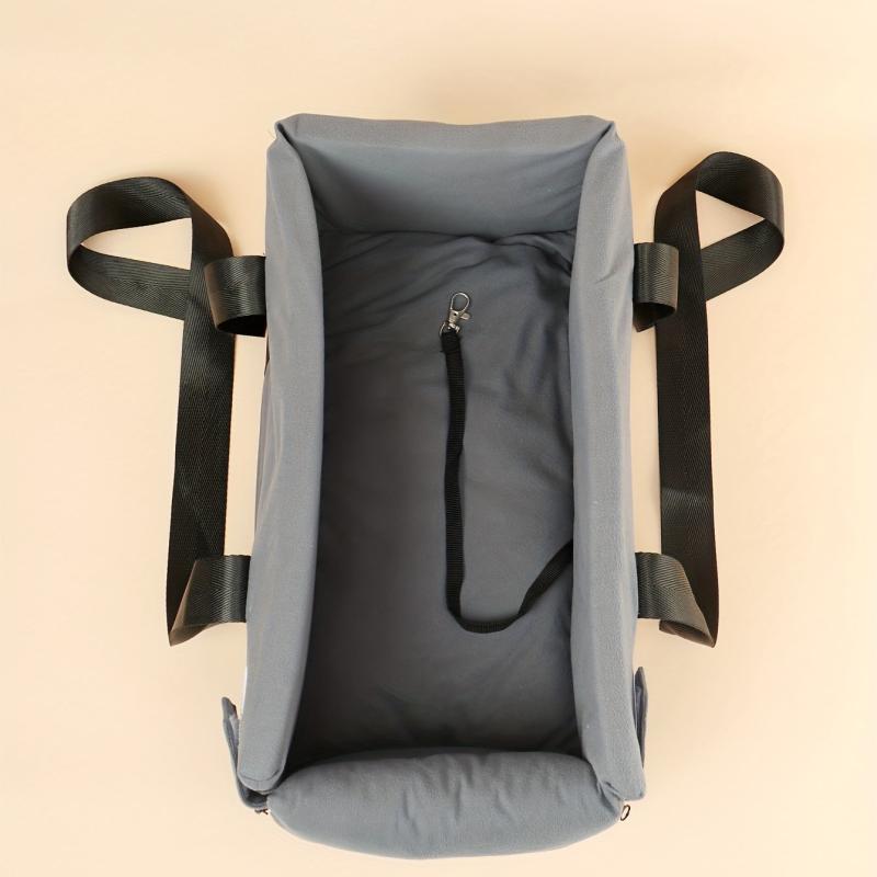 Pet Car Seat Travel Bag for Dogs & Cats - Keep Your Pet Safe