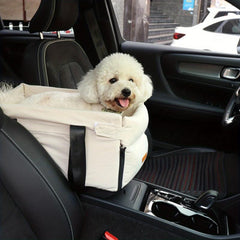 Pet Car Seat Travel Bag for Dogs & Cats - Keep Your Pet Safe