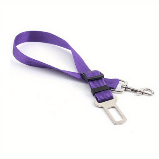 Adjustable Pet Dog Car Safety Belt with Traction for Car Seat