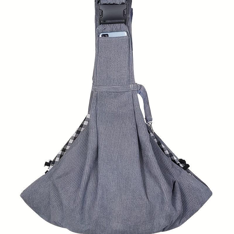 Portable Pet Crossbody Bag Cat Sling Carrier Breathable Pet Go Out Carrying Bag
