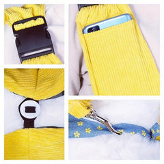 Portable Pet Crossbody Bag Cat Sling Carrier Breathable Pet Go Out Carrying Bag