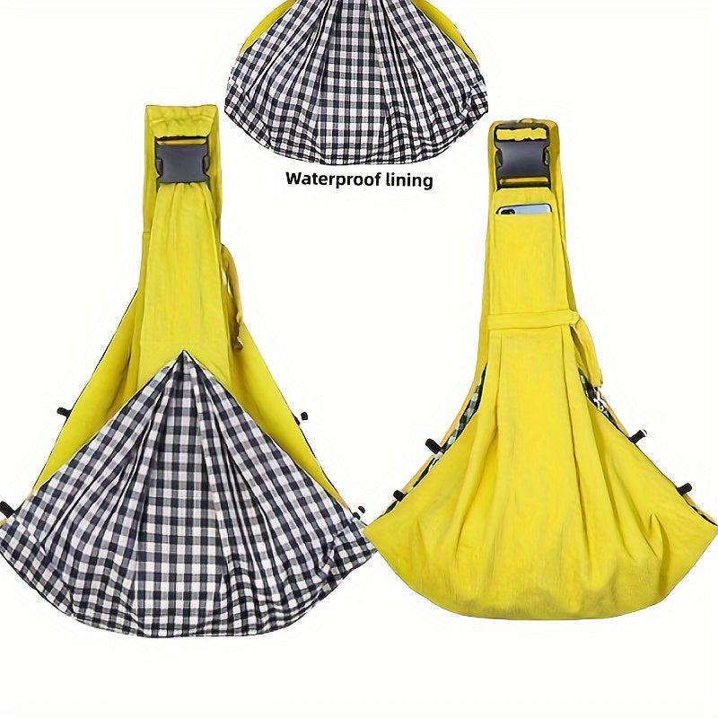 Portable Pet Crossbody Bag Cat Sling Carrier Breathable Pet Go Out Carrying Bag