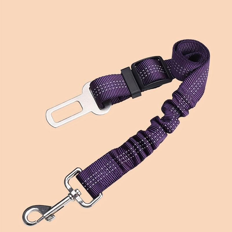 Dog Seat Belt Pet Car Seat Belt Retractable Adjustable Safety Rope