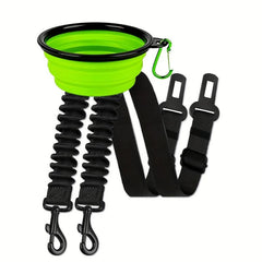3pcs Set Pet Seat Belts Adjustable Safety Harness for Dogs