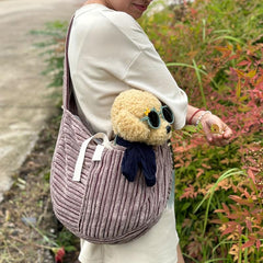 Pet Backpack Dog Shoulder Bag Pet Crossbody Bag Pet Going Out Sling Carriers