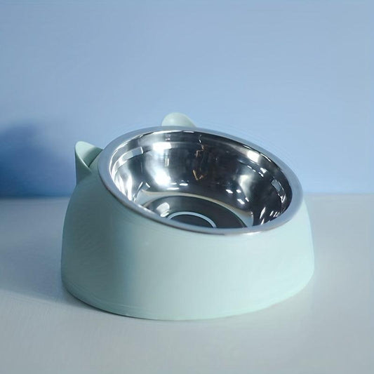 Elevated Stainless Steel Pet Bowls for Cats and Dogs