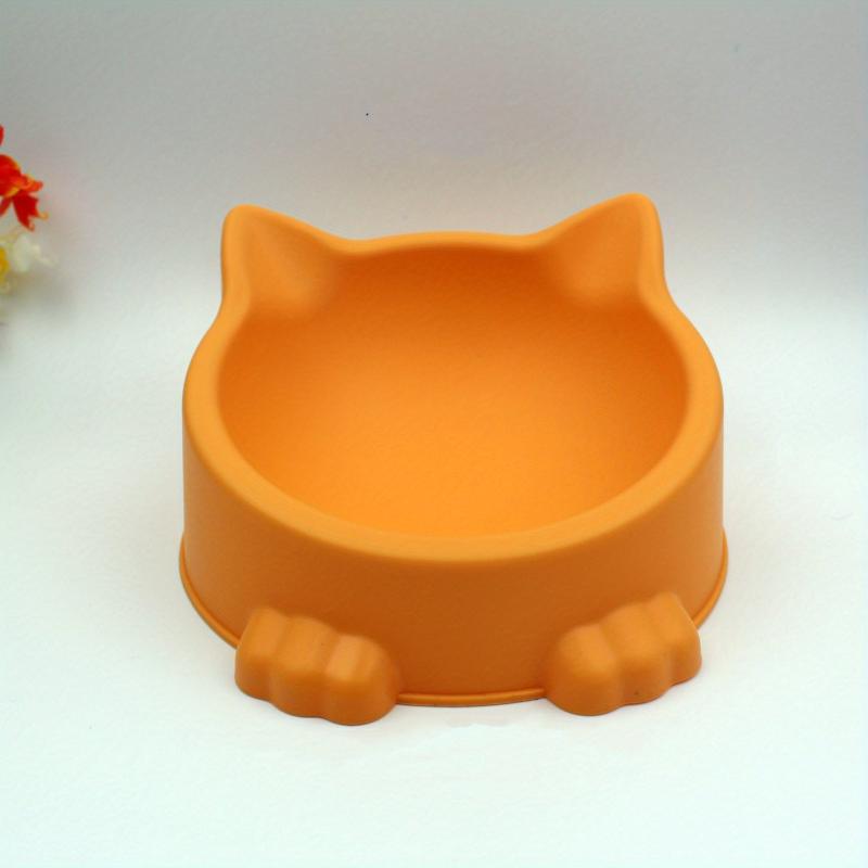 Creative Cat Shaped Pet Bowl Portable Anti Skid & Multipurpose
