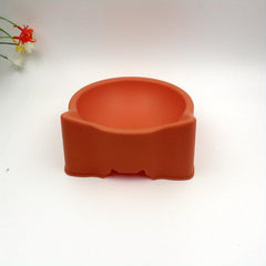Creative Cat Shaped Pet Bowl Portable Anti Skid & Multipurpose