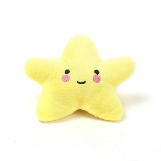 Cuddly Starfish Pet Toy - Squeaky Fun for Pets!