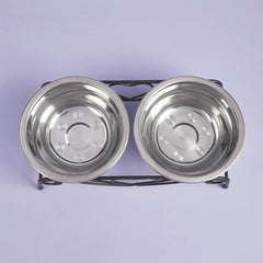 Stainless Steel Pet Bowls for Feeding Time