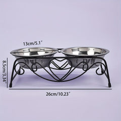 Stainless Steel Pet Bowls for Feeding Time