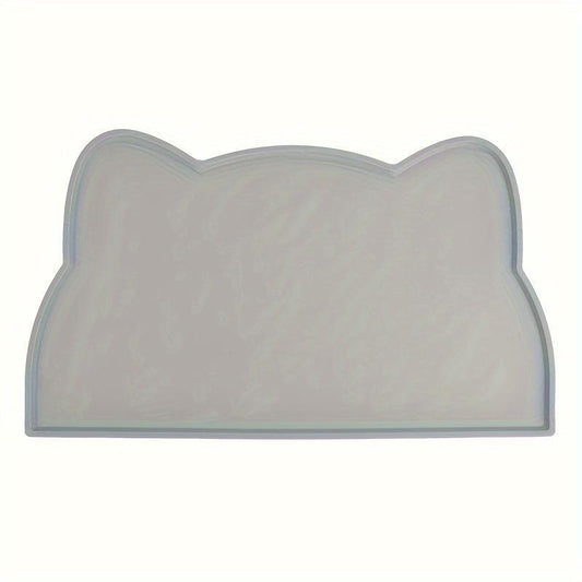 Cat Head Silicone Pet Feeding Mat Non Slip Waterproof