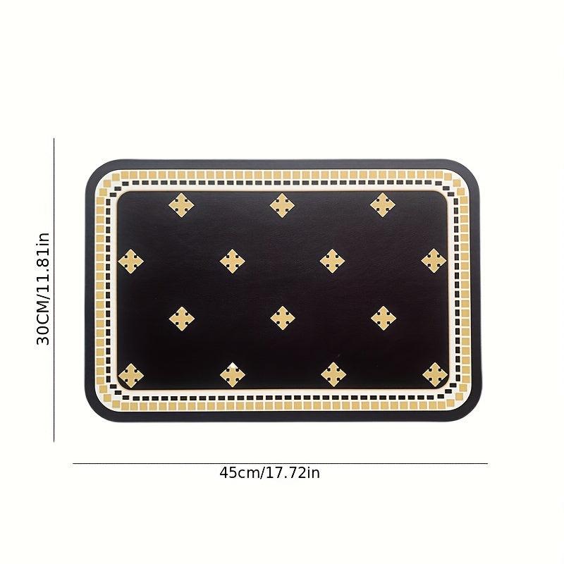 Waterproof PVC Pet Food Mat for Dog Cat Supplies
